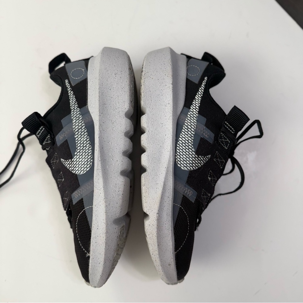 Nike Crater Impact Boys Black and Gray Athletic Shoes